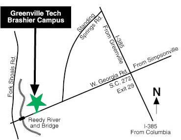 Brashier Campus map