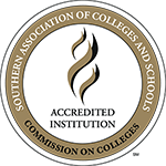 SACSCOC accreditation stamp