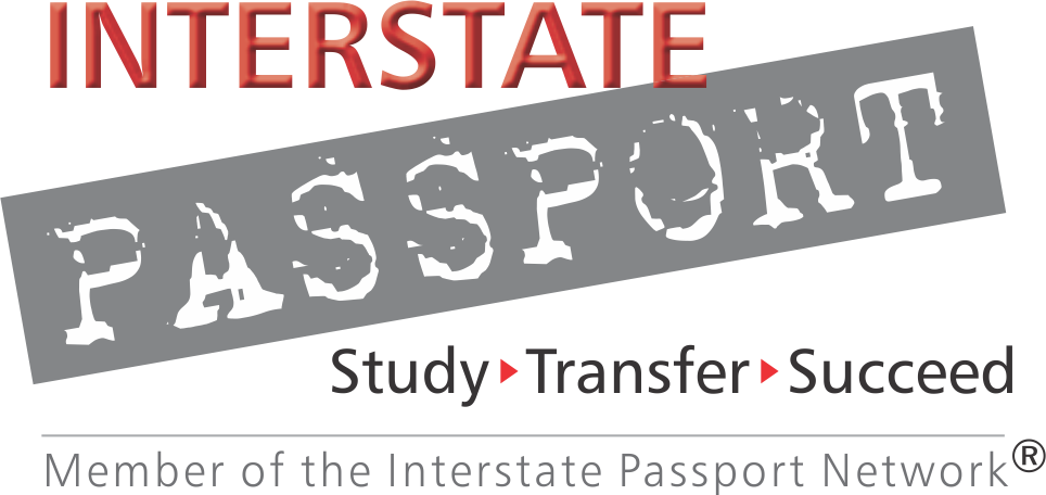 Interstate Passport - Study, Transfer, Succeed - Member of the Interstate Passport Network Logo